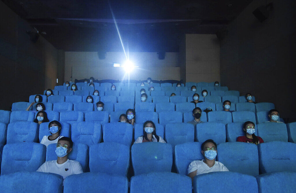 APTOPIX China Virus Outbreak Movies Return